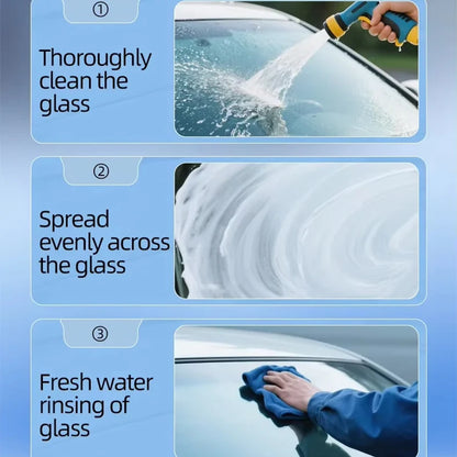 OGAS 100G Car Glass Oil Film Remover Front Windshield Rearview Mirror Side Window Powerful Cleaner Stain Removal Maintenance